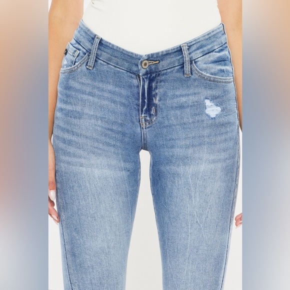 Kancan High Waist Cat's Whiskers Skinny Jeans - Picture 5 of 8